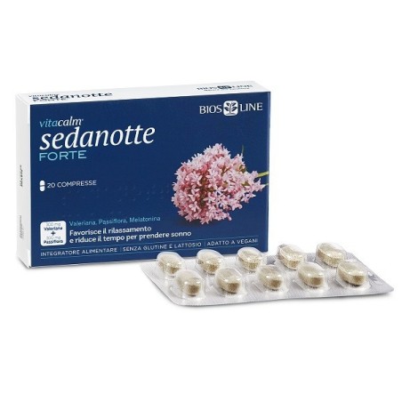 Bios Line Vitacalm Sedanotte Forte 20 Compresse