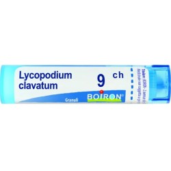 tubo granuli da 4 g, circa 80 granuli di Boiron Lycopodium Clavatum 9ch