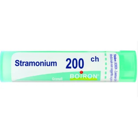 tubo granuli da 4 g, circa 80 granuli di Boiron Stramonium 200ch