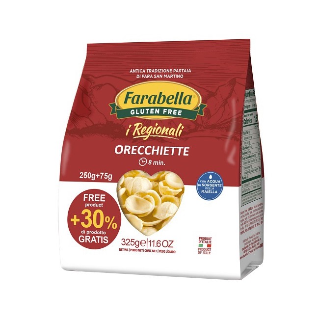 Bioalimenta Farabella Orecchiette I Regionali Pasta Fresca Stabilizzata 325 G Promo