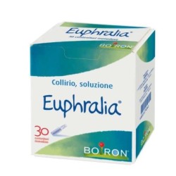 confezione da 30 flaconcini di soluzione monodose sterile di Euphralia Collirio