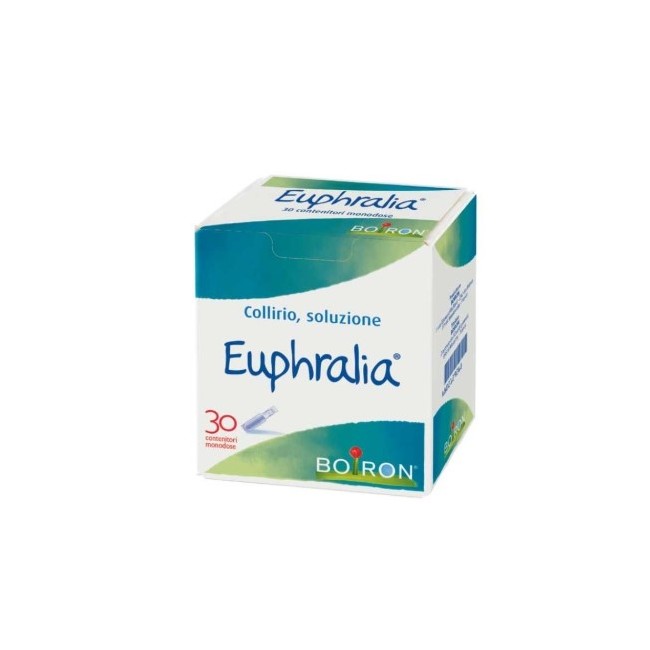 confezione da 30 flaconcini di soluzione monodose sterile di Euphralia Collirio