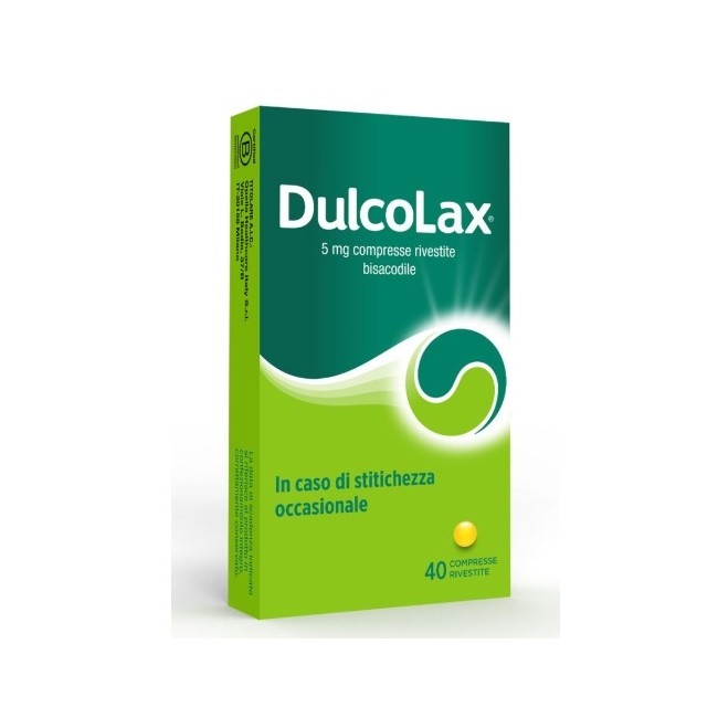 40 Compresse Rivestite Dulcolax 5 Mg