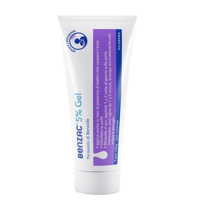 Tubetto da 40g Benzac 5%