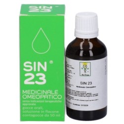 flacone da 50 ml con contagocce di Alfa Omega Sin 23 Soluzione Orale