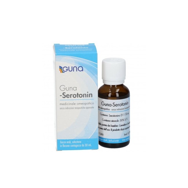 flacone da 30 ml con contagocce di Guna Serotonin D11 Soluzione Orale Gocce