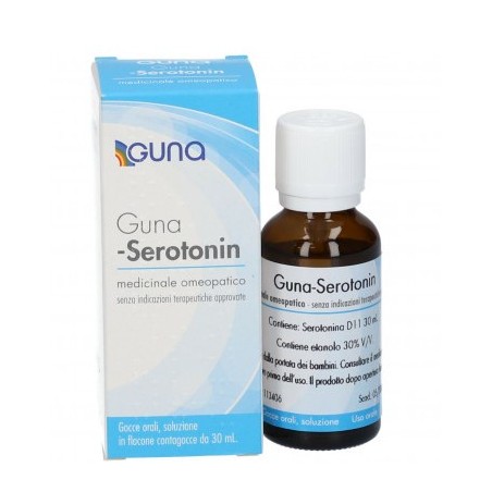 flacone da 30 ml con contagocce di Guna Serotonin D11 Soluzione Orale Gocce