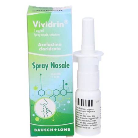 flacone spray nasale da 10 ml di Vividrin 1 Mg/ml