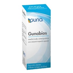 flacone da 30 ml con contagocce di Gunabios Soluzione Orale Gocce