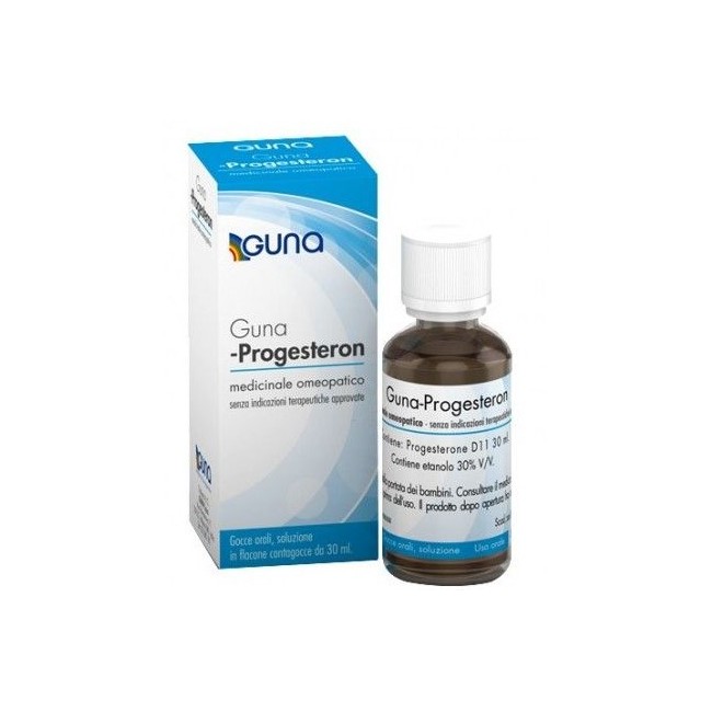 flacone da 30 ml con contagocce di Guna Progesteron D11 Gocce flacone da 30 ml con contagocce di Guna Progesteron D11 Gocce