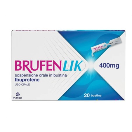 20 bustine Brufenlik 400 Mg