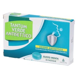 confezione 20 pastiglie Tantum Verde pastiglie ad azione antisettica