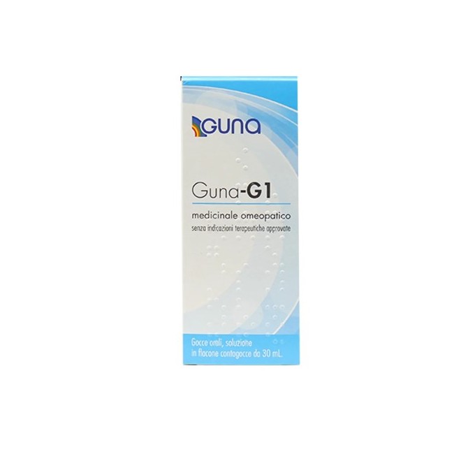 flacone da 30 ml con contagocce di Guna G1 C4 Soluzione Orale Gocce