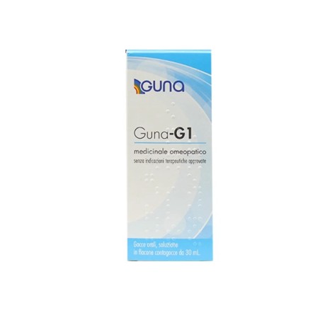 flacone da 30 ml con contagocce di Guna G1 C4 Soluzione Orale Gocce