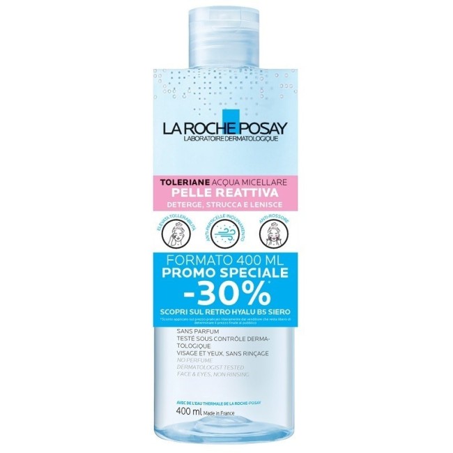 La Roche-posay Toleriane Acqua Micellare Pelle Sensibile 400 Ml Promo Speciale 2025