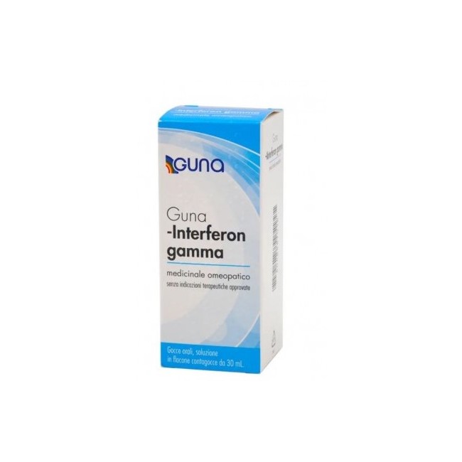 flacone da 30 ml con contagocce di Guna Interferon Gamma C4 flacone da 30 ml con contagocce di Guna Interferon Gamma C4