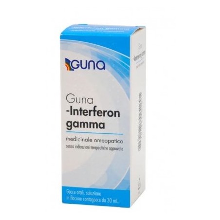 flacone da 30 ml con contagocce di Guna Interferon Gamma C4 flacone da 30 ml con contagocce di Guna Interferon Gamma C4
