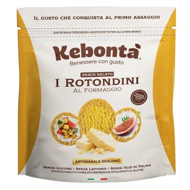 Alimenta Kebonta' Rotondini Al Formaggio 180 G
