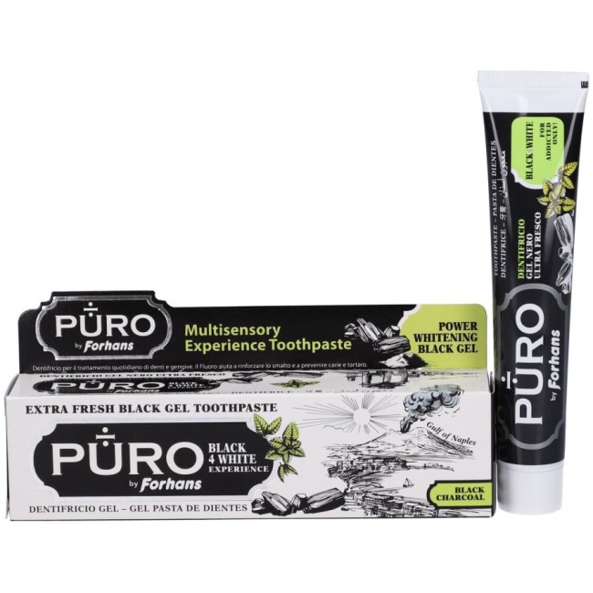 Uragme Dentifricio Forhans Gel Black4white