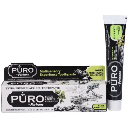Uragme Dentifricio Forhans Gel Black4white