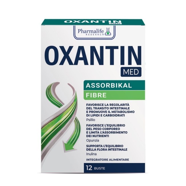 Pharmalife Research Oxantin Med Assorbikal Fibre 12 Bustine