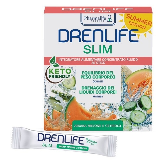 Pharmalife Research Drenlife Slim Summer Edition 30 Stick Da 10 Ml