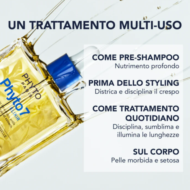Phyto 7 Elixir Olio Sublimante Universale 100 Ml