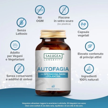 Autofagia Salugea 60 Capsule Vegetali