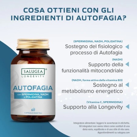 Autofagia Salugea 60 Capsule Vegetali