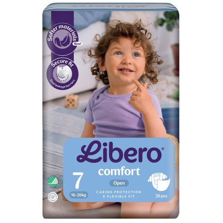 Essity Libero Comfort 7 Pannolino 16-26kg 20 Pezzi