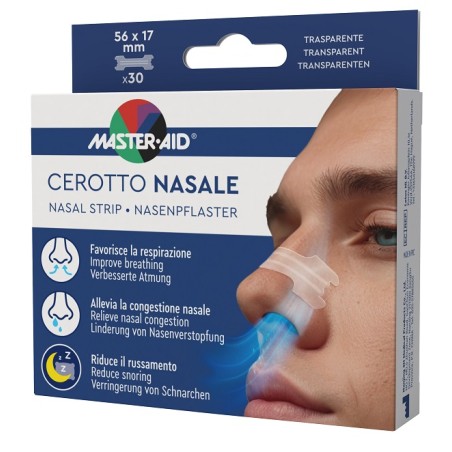 Pietrasanta Pharma Cerotto Nasale Master-aid 56x17mm 30 Pezzi