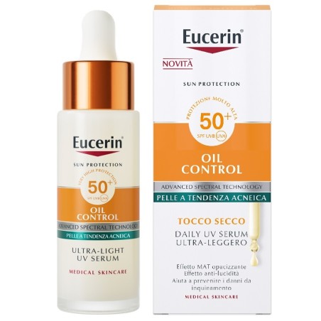 Beiersdorf Eucerin Esun Viso Oil Control Ultra Light Daily Serum Spf50+ 30 Ml Beiersdorf Eucerin Esun Viso Oil Control Ultra Light Daily Serum Spf50+ 30 Ml