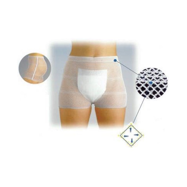 Tecnologia Ospedaliera Mutandina Per Incontinenza A Rete Elastica Net Pant Misura Larga 3 Pezzi 1