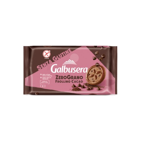 220 g (6 porzioni da 4 biscotti) di Galbusera Zerograno Gocce Cioccolato 220 g (6 porzioni da 4 biscotti) di Galbusera Zerograno Gocce Cioccolato