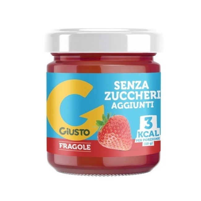 Farmafood Giusto Confettura Fragola Senza Zucchero 200 G