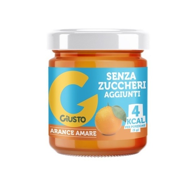 Farmafood Giusto Confettura Arancia Amara Senza Zucchero 200 G