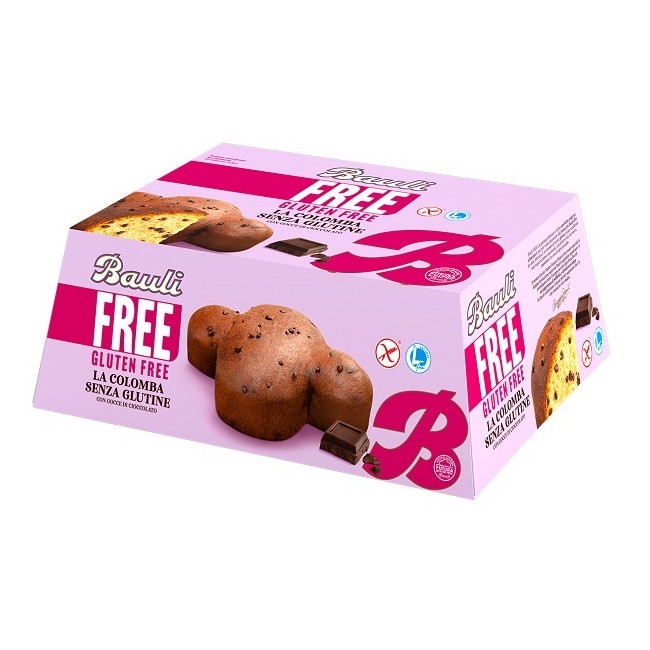 Bauli Free La Colomba Con Gocce Di Cioccolato 450 G Senza Lattosio