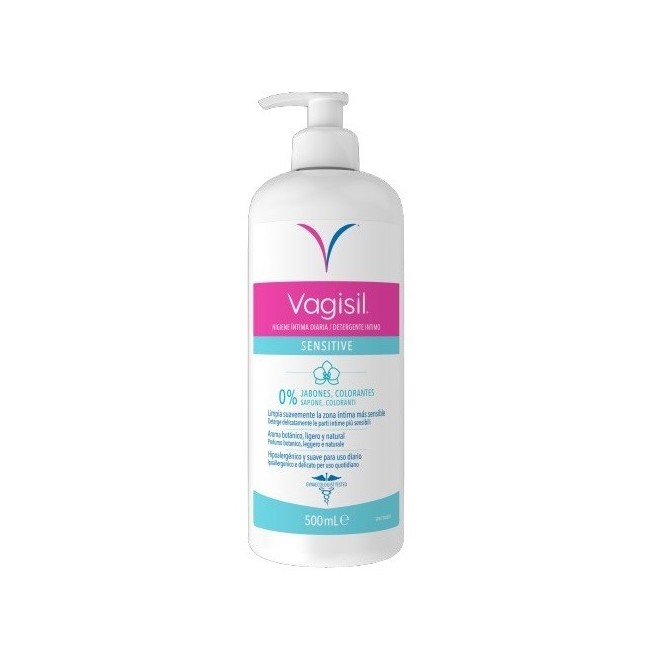 Combe Vagisil Detergente Sensitive 500 Ml Soluzione Orale