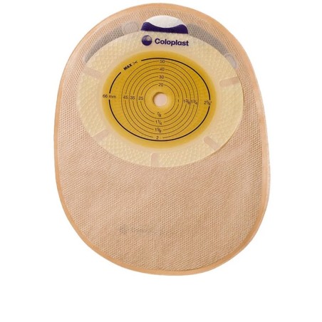 Coloplast Sacca Per Colostomia Chiusa Convex Light Ricoperta In Tnt Foro Ritagliabile 15/43 Midi Capacita' 500ml 10 Pezzi