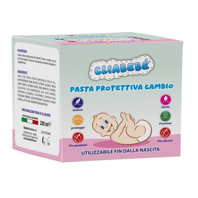 Budetta Farma Cliabebe' Pasta Ossido Zinco 200 Ml