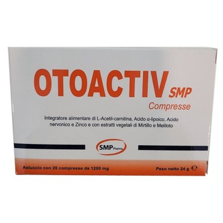 Smp Pharma Otoactiv Smp 20 Compresse Da 1200 Mg