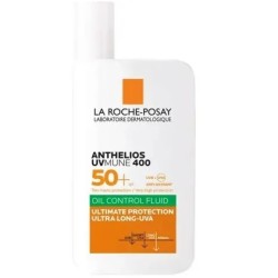 Flacone da 50 ml di Anthelios Uvmune Fluido Oil Control Sp Spf50+