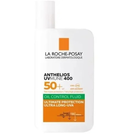 Flacone da 50 ml di Anthelios Uvmune Fluido Oil Control Sp Spf50+ Flacone da 50 ml di Anthelios Uvmune Fluido Oil Control Sp Spf50+