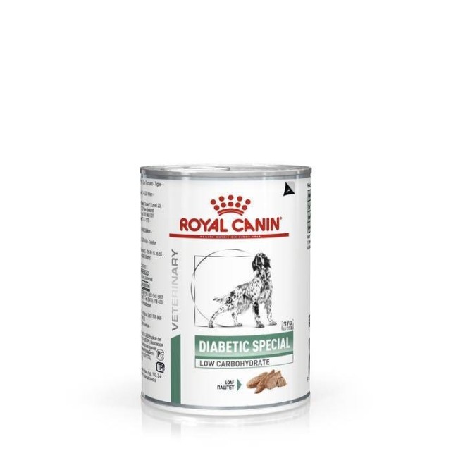 Royal Canin Veterinary Health Nutrition Wet Dog Diabetic Special Low Carbohydrate 410 G
