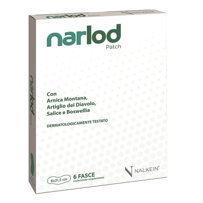 Nalkein Pharma Narlod Patch 8x21,5 Cm 6 Pezzi
