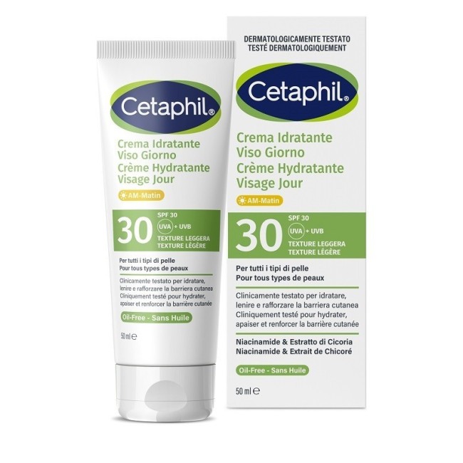 Galderma Cetaphil Crema Idratante Viso Giorno 50 Ml