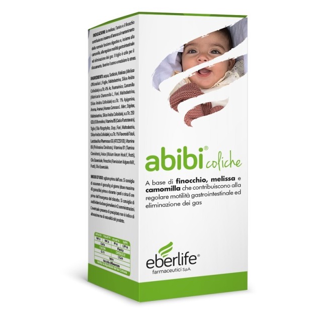 Eberlife Farmaceutici Abibi Coliche 6 Ml Senza Glutine Naturalmente Privo Di Lattosio