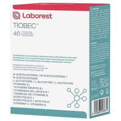 Uriach Tiobec 40 Compresse Nuova Formulazione Senza Glutine Senza Lattosio