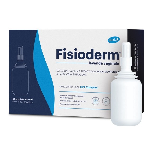 Amp Biotec Lavanda Vaginale Fisioderm 5 Flaconi Da 100 Ml