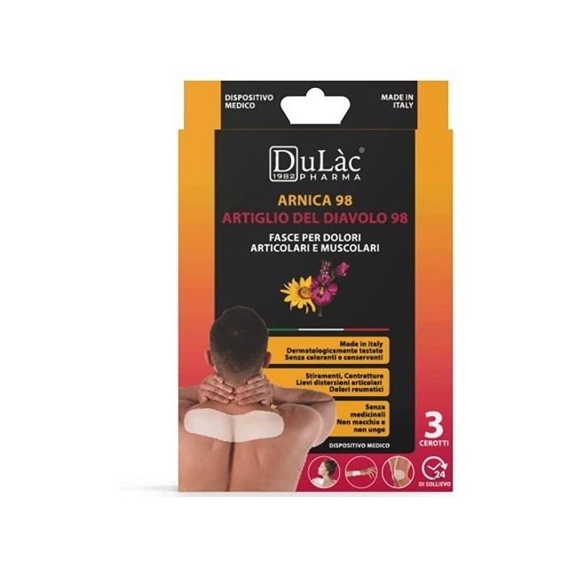 Dulac Farmaceutici Cerotto Cervicale Dulac Arnica 98 3 Pezzi